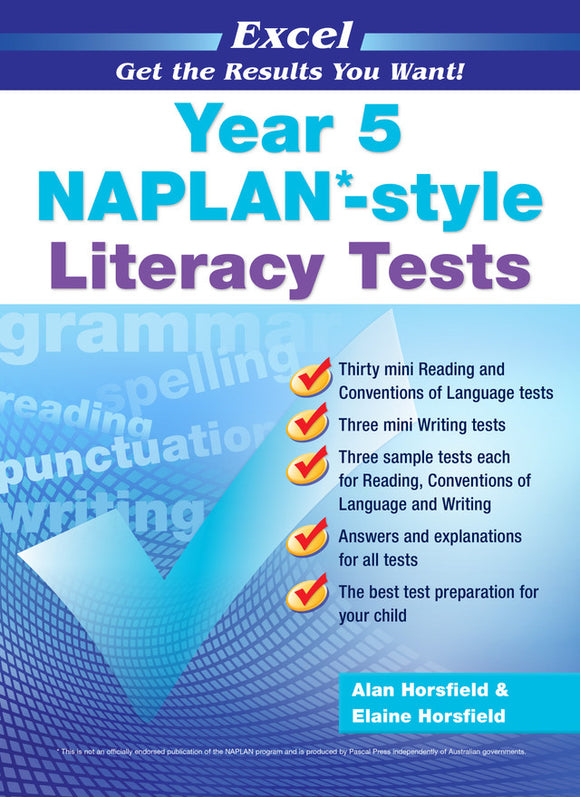 Excel - Year 5 NAPLAN*-style Literacy Tests