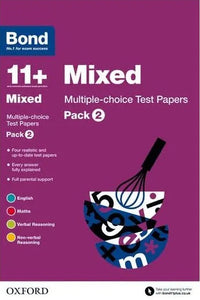 Bond 11+: Mixed: Multiple-choice Test Papers Pack 2