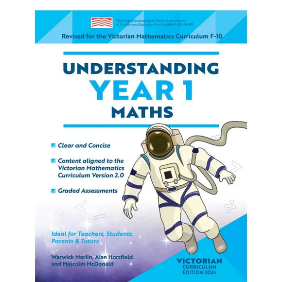 Understanding Maths Year 1 (Victorian Curriculum Edition 2025)