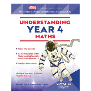 Understanding Maths Year 4 (Victorian Curriculum Edition 2025)