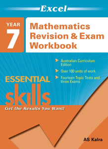 Excel Essential Skills - Mathematics Revision & Exam Workbook Year 7 Ada's Book