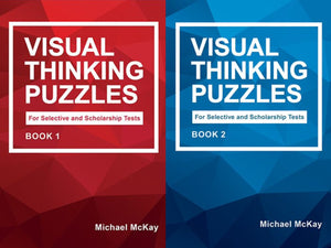 Visual Thinking Puzzles for Selective and Scholarship Test Book 1&2