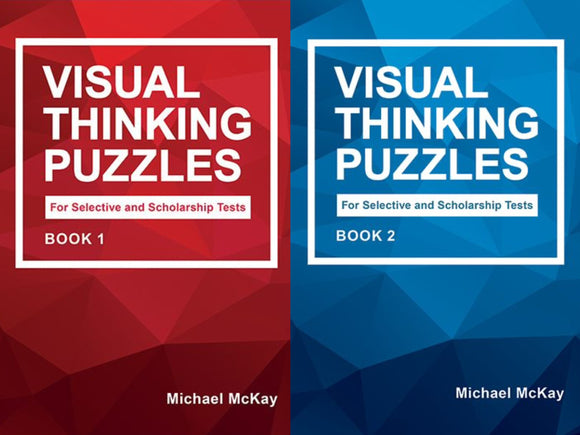 Visual Thinking Puzzles for Selective and Scholarship Test Book 1&2