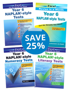 Excel NAPLAN* Book Pack Year 6 (4 Books)