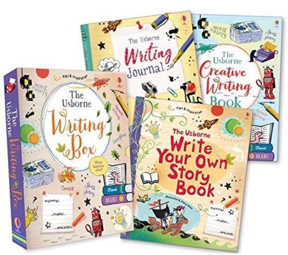 Usborne Writing Box 3 Book Boxset Creative Writing