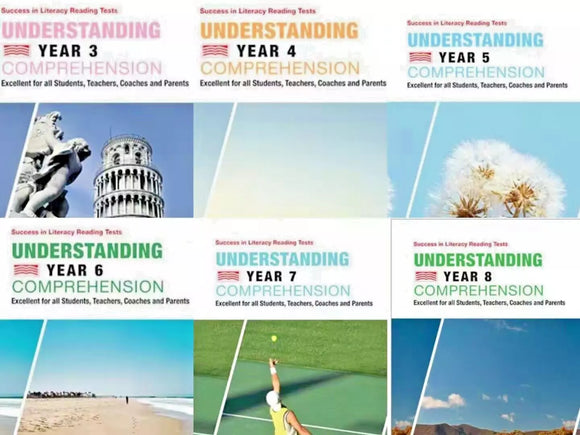 Understanding Comprehension Year 3-8 (6 Books Pack)