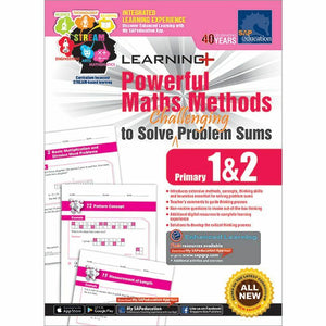 Singapore SAP Learning+ Powerful Maths Methods to Solve Challenging Problems Sums Primary 1&2