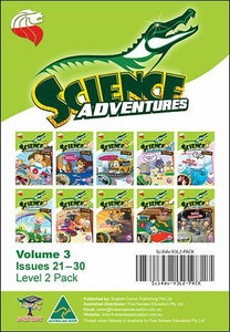 Science Adventures Issues 21-30 (Level 2) 10 books Pack (Ages 9-10)