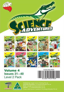 新加坡STEM科学漫画：Science Adventure 系列（31-40期）（9-10岁）（10册合集）