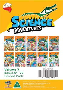 新加坡STEM科学漫画-Science Adventure系列（61-70期）（6-9岁）（10册合集）