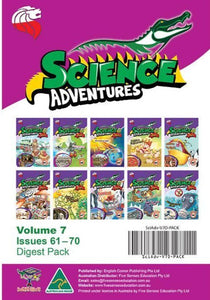 新加坡STEM科学漫画-Science Adventure 系列（61-70期）（10-12岁）（10册合集）